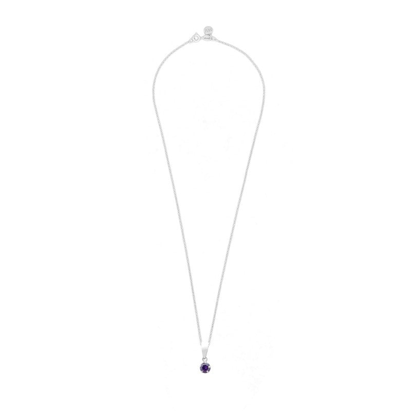 Gargantilla Zirconia Amatista