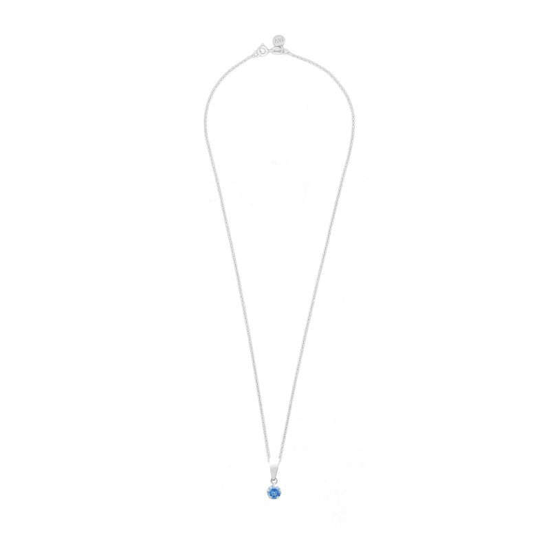 Gargantilla Zirconia Azul