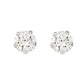 Pendientes Zirconia Plata