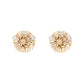 Pendientes Zirconia Champagne