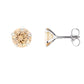 Pendientes Zirconia Champagne