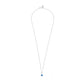 Gargantilla Zirconia Azul