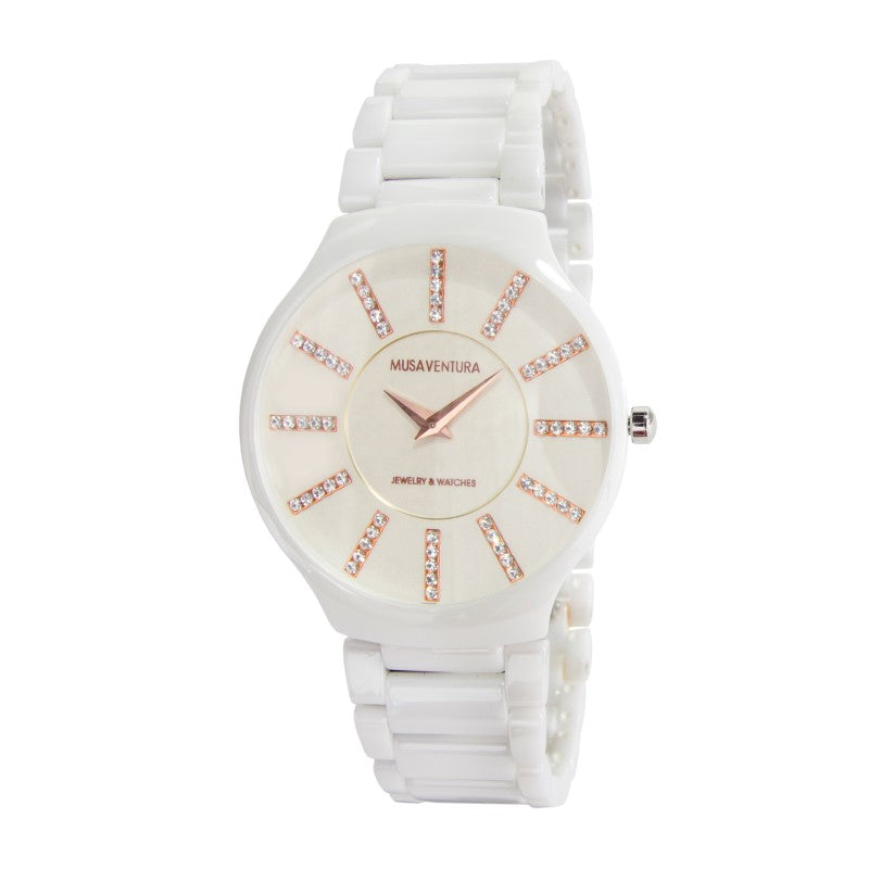 Reloj Ceramic White MV