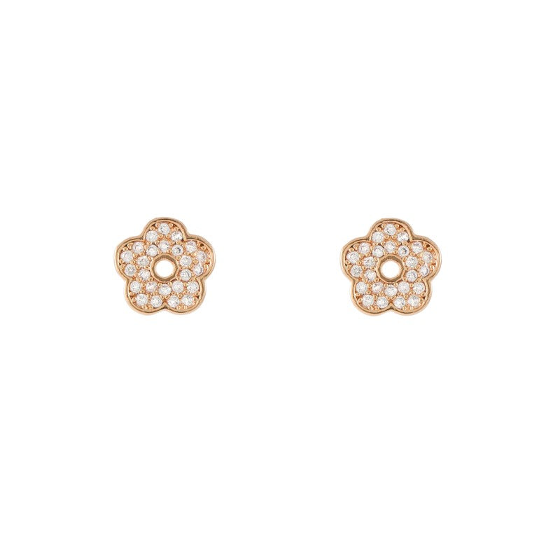 Pendientes Begonia Rose Gold