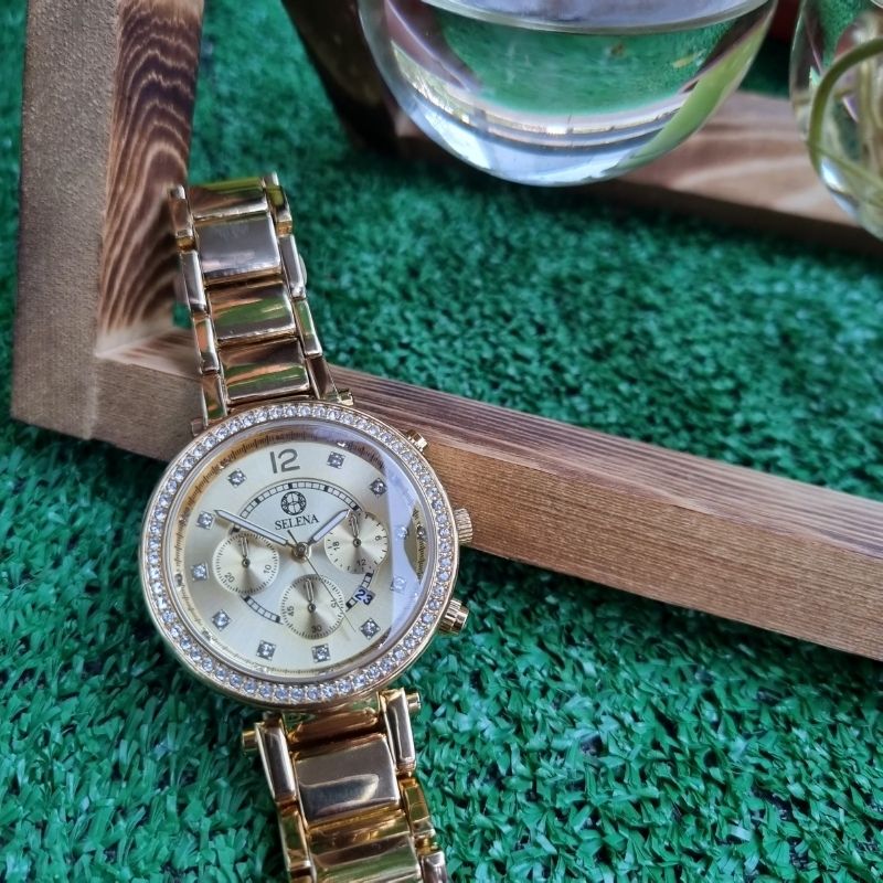 Reloj Selena Gold