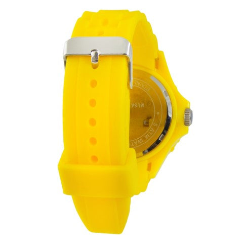 Reloj Silikon Amarillo MV