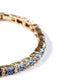 Pulsera Tennis Aguamarina