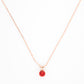 Gargantilla Zircon Red