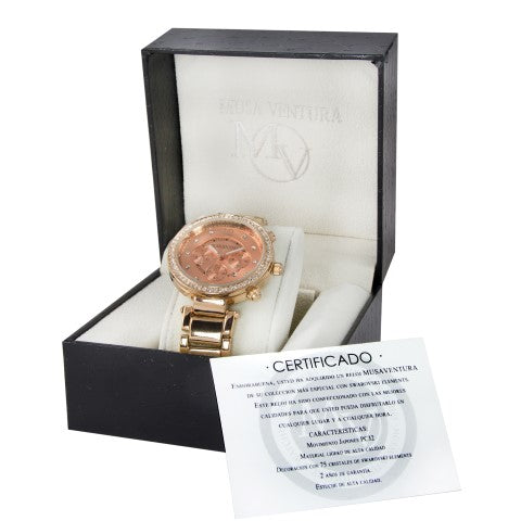 Reloj Glanz Rose Gold MV